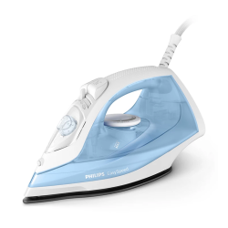 Philips Dry Iron / Sliding ironing base / 2000W / White & blue - (GC1740/26)
