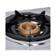 طباخ غاز طاولة جيباس / 1 عيون / ستانلس ستيل  - (GGC31015)