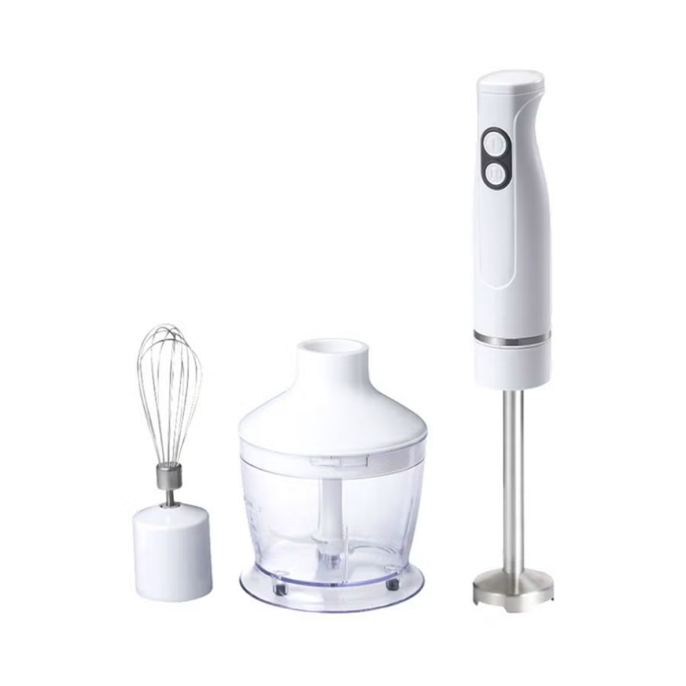 ATC Hand Blender/2 Blades/2 Speeds/200W/White- (H-HB114)