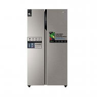 Haier Refrigerator / 17.80 cu/ft. / Side by Side - 2Door / Silver - (HRF-650SS)