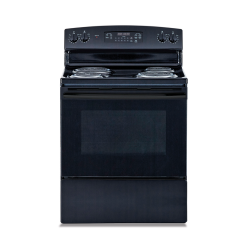 G.E. Electric Cooker/Coil/4 Hotplate/Black - (JCB535DIBB)