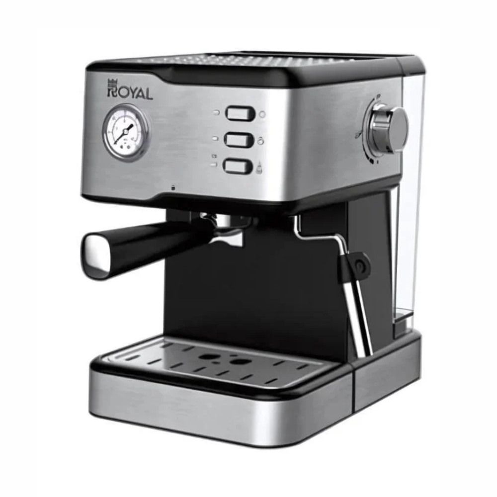Royal Coffee Maker / 1.5Ltr / Silver / 950W - (RA-CM3815)