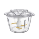 Sencor Chopper (Glass) / 1 Ltr / 4 Blades / 500W - (SCB5100WH)