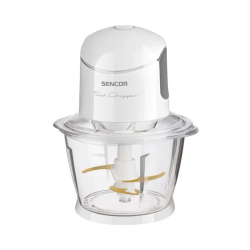 Sencor Chopper (Glass) / 1 Ltr / 4 Blades / 500W - (SCB5100WH)