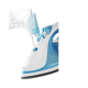 Sencor Electric Steam Iron / Adjustable Heat Regulator / 0.2 mL / 2200W / White/Blue - (SSI0 5421TQ)
