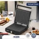 KION Electric Grill/Non stick/Oil drip tray/2000W - (TSM2823SS0)