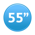 شاشة 55بوصة