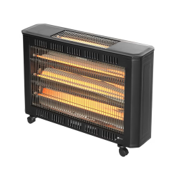 SARAY Electric Heater/3+1 / Adjustable Thermostat /3 Bars/Wheels/2150W - (WHT6040)