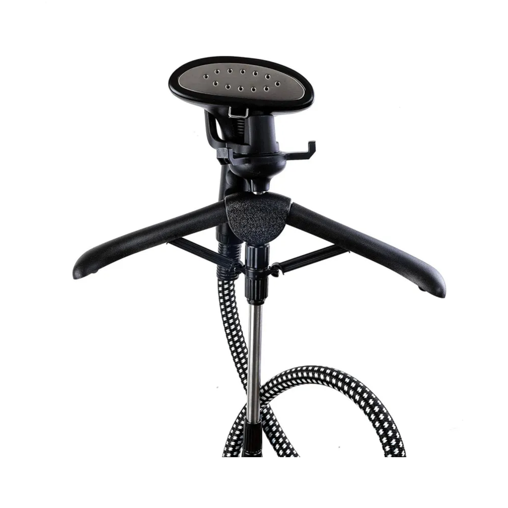 Geepas Vertical Garment Steamer / 1.5 Ltr / 1580W / Black-White - (GGS25022)