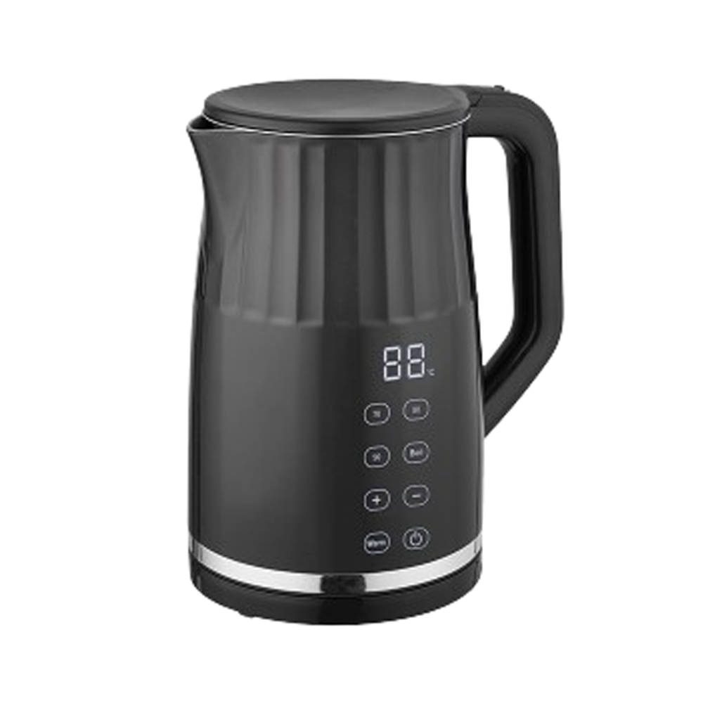 Koolen Electric Smart Kettle With Digital Display/1.7Ltr/Black/2200W - (800102025)