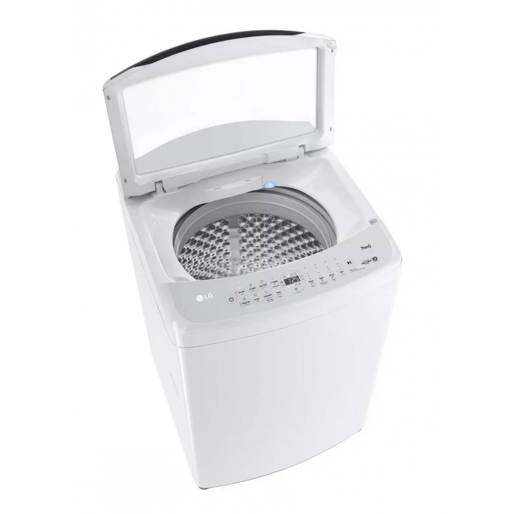 LG Top Load Washing Machine / 17KG  / Wi Fi / Steam / Drying 75% / Inverter / Turbo Wash / ThinQ / White- (WTV17HHW)