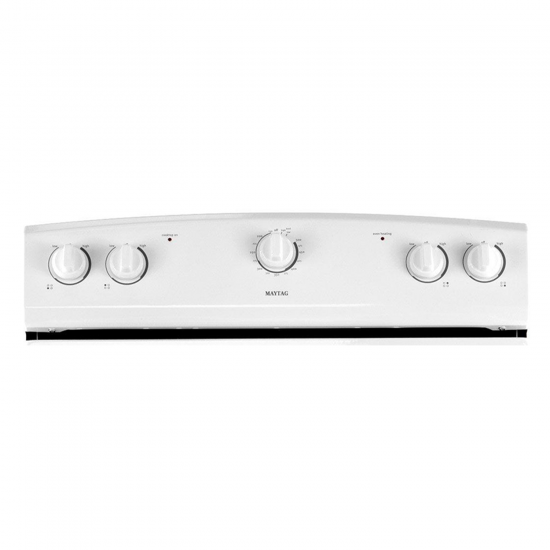 Maytag Electric Cooker/Coil/4 Hotplate/White - (4KMER7600AW) Maytag Electric Cooker/Coil/4 Hotplate/White - (4KMER7600AW)