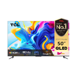 TCL 50” TV QLED (Android) / 4K / Smart / 1USB / 3HDMI / 60Hz - (50C645)