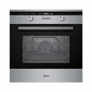 Midea Builtin Electric Oven / 60cm / Elec. Grill / Fan / 9 Functions / Digital Display / 3000W / Stainless Steel - (65DAE40139)