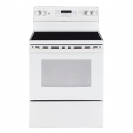 G.E. Electric Cooker/Ceramic/4 Hotplate/White - (JCB735DIW)