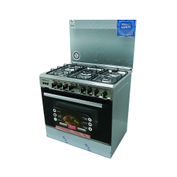 Royal Gas Cooker / 5Burner / 80X60 / FS / Steel (Only Cooker Hop) - (9805)