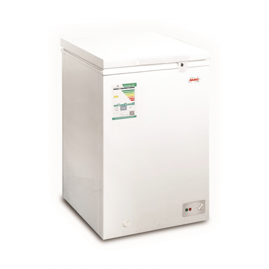 Basic Chest Freezer / 99Ltr (3.5 cu/ft) / White - (BCS-130C)