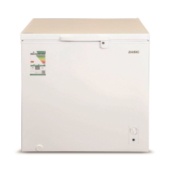 Basic Chest Freezer 198Ltr (7 cu/ft) White - (BCS-260C)