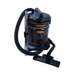 Fisher Vacuum Cleaner / Drum / 12Ltr / 1300W / Black - (BSC-1300F)