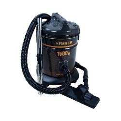 Fisher Vacuum Cleaner / Drum / 13Ltr / 1500W / Black - (BSC-1500F)
