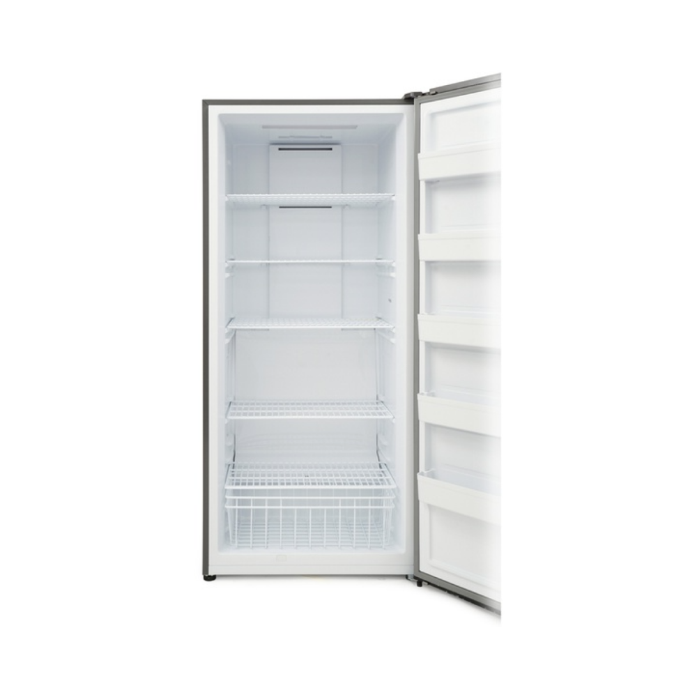 Crafft Upright Refrigerator / Inverter / 21.1 cu/ft / Single Door / Silver- (CRK21URSDINV)