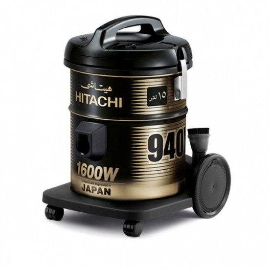 Hitachi Vacuum Cleaner/Drum/15Ltr/1600W - (CV-940Y)