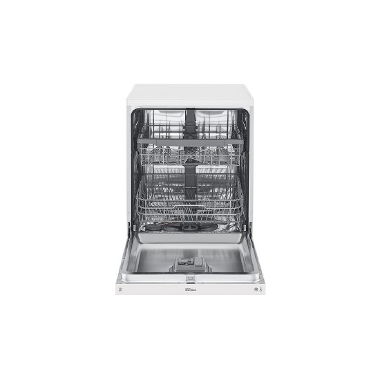 LG Dish Washer / Inverter / Wi-Fi / Steam / 14 Places / 9 Programs / White - (DFB425FW)