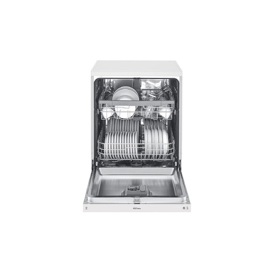 LG Dish Washer / Inverter / Wi-Fi / Steam / 14 Places / 9 Programs / White - (DFB425FW) LG Dish Washer / Inverter / Wi-Fi / Steam / 14 Places / 9 Programs / White - (DFB425FW)