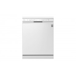 LG Dish Washer / Inverter / Wi-Fi / Steam / 14 Places / 9 Programs / White - (DFB425FW)