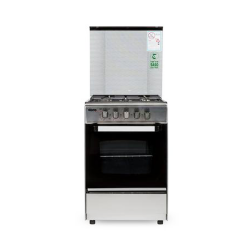 Dora Gas Cooker / 4 Burner / 55X55 / Full Safety / Steel - (DGCU55A)