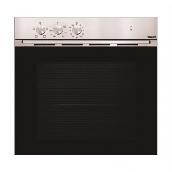Glemgas Builtin Electric Oven/60cm/Elec. grill/5Functions - (FE52XF)