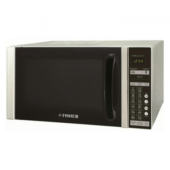 Fisher Microwave Oven / Grill / 43Ltr / 1000W / Silver - (FEMG9539V)