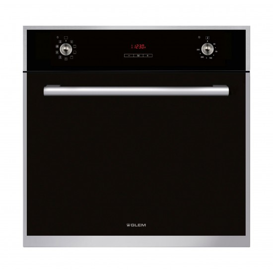 Glemgas Builtin Electric Oven/60cm/9 Functions - (GFP93IX)