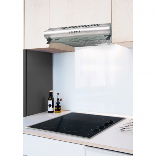 Glem Gas Built-In Hood / 60 cm / Flat / Carbon & Aluminum Filters / Steel - (GHC63IX) Glem Gas Built-In Hood / 60 cm / Flat / Carbon & Aluminum Filters / Steel - (GHC63IX)