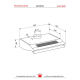 Glem Gas Built-In Hood / 60 cm / Flat / Carbon & Aluminum Filters / Steel - (GHC63IX) Glem Gas Built-In Hood / 60 cm / Flat / Carbon & Aluminum Filters / Steel - (GHC63IX)