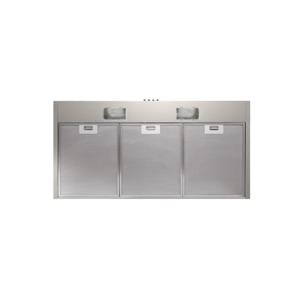 Glem Gas Built-In Hood / 90 cm / pyramid / Carbon & Aluminum Filters Steel - (GHP940IX)