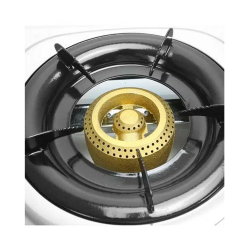طباخ غاز طاولة جيباس / 2 عين / اشعال ذاتي / ستانلس ستيل-برتقالي- (GK5605)