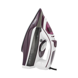 Geepas Steam Iron / Ceramic / Anti Drip / Self Cleaning / 3000W / Purple - (GSI24025)