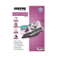 Geepas Steam Iron / Ceramic / Anti Drip / Self Cleaning / 3000W / Purple - (GSI24025)