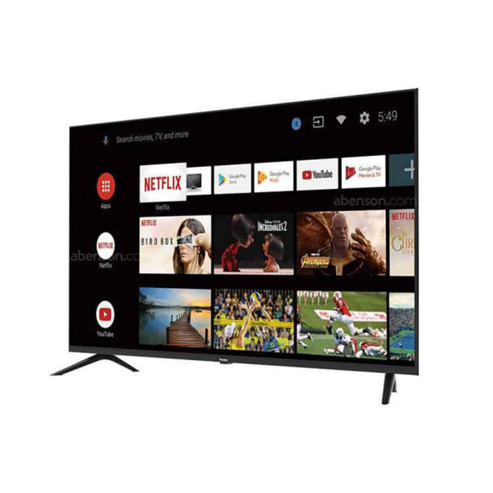 Haier 43" UHD TV / Smart / HDR / Bluetooth Remote / 2USB / 3HDMI / 60Hz - (H43K6FG)