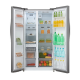 Midea Refrigerator / 18 cu/ft. / Side by Side 2Door / Steel  - (HC689WEINS)