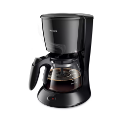 صانع القهوة فيليبس / 0.6 لتر / 2-7 فنجان / 1000 واط / أسود - (HD7432/20)