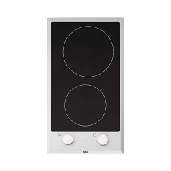 Beko Builtin Electric Hob/30cm/Ceramic/2 Hotplate - (HDCC32200X)