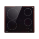 Ariston Builtin Electric Hob/60cm/Ceramic/4 Hotplate - (HR611CA)