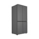 Haier Refrigerator / 15.5 cu/ft. / Side by Side - 4Door / Glass Grey - (HRF-500GG)