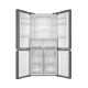 Haier Refrigerator / 15.5 cu/ft. / Side by Side - 4Door / Glass Grey - (HRF-500GG)