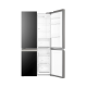Haier Refrigerator / 15.5 cu/ft. / Side by Side - 4Door / Glass Grey - (HRF-500GG)