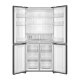 Haier Refrigerator / 17.80 cu/ft. / Side by Side - 4Door / Silver - (HRF550SG)