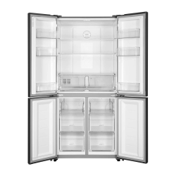 Haier Refrigerator / 17.80 cu/ft. / Side by Side - 4Door / White - (HRF-550WG)