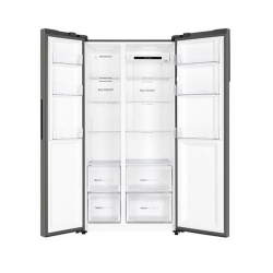 Haier Refrigerator / 17.80 cu/ft. / Side by Side - 2Door / Silver - (HRF-650SS)